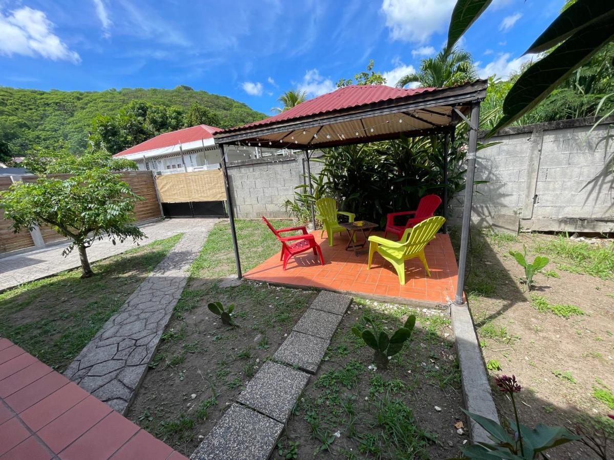 Le Gaspardo , 2 Chambres Climatisees , A 2 Mins A Pied De La Plage , Wifi , Jardin Clos, Parking ,Sans Vis-A-Vis Le Carbet Exterior foto